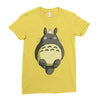 my neighbour totoro Ladies Fitted T-Shirt