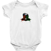 hulk red vs hulk green Baby Onesie