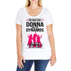 Donna and DynamoS Ladies Curvy T-Shirt