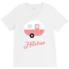 bitches with hitches V-Neck Tee
