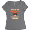 i have so mushroom for you Women's Triblend Scoop T-shirt