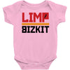 limp bizkit black logo Baby Bodysuit