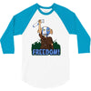 freedom 3/4 Sleeve Shirt