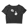 mickey fuck you rouge Crop Top