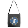 race for a snack Adjustable Strap Totes