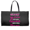 Gram Was Created Because Need Real Heroes Weekender Totes