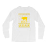 ugly sweater party beer bear funny Long Sleeve Shirts