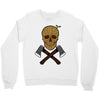 skull wood Crewneck Sweatshirt