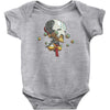 overwatch zenyatta cute spray Baby Onesie