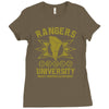 rangers university Ladies Fitted T-Shirt