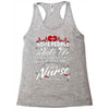 nurse Racerback Tank