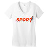 sport Women's V-Neck T-Shirt