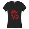house of lion Women's V-Neck T-Shirt