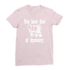 you have died of dysentery Ladies Fitted T-Shirt
