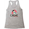 creme fraiche Racerback Tank
