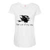 bumper Maternity Scoop Neck T-shirt