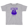 it goes down as the dm Toddler T-shirt
