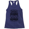 Real Kings Are Born On December 17 Racerback Tank