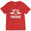 trust me i'm polish V-Neck Tee