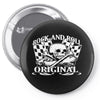 rock and roll Pin-back button
