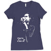 nick cave microphone Ladies Fitted T-Shirt