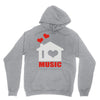 new i love house Unisex Hoodie