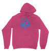 bass clef in blue Unisex Hoodie