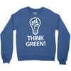 think green Crewneck Sweatshirt