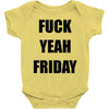 f yeah its friday Baby Onesie