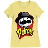 little grey chips Ladies Fitted T-Shirt