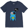 uberpup hey brain cakes! V-Neck Tee