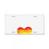 Worth The Wait Rainbow License Plate
