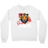 Girl Power White Write Crewneck Sweatshirt