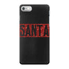 santa red glitter iPhone 7 Case