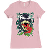 venom splatter Ladies Fitted T-Shirt