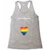 Worth The Wait Rainbow Racerback Tank