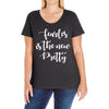 fearless is the new pretty Ladies Curvy T-Shirt