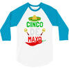 cinco de mayo fiesta mexican holiday 3/4 Sleeve Shirt