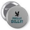 Philly Dilly Pin-back button