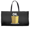 oh hay oh hey girl boy funny pun Weekender Totes