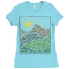 mountain line Ladies Fitted T-Shirt