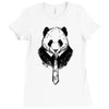 working panda Ladies Fitted T-Shirt