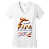 wenn papa Women's V-Neck T-Shirt