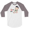 Cute Baby Painter's Dad Love 3/4 Sleeve Shirt