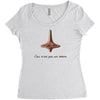 un totem Women's Triblend Scoop T-shirt