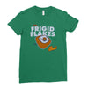 frigid flakes Ladies Fitted T-Shirt