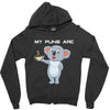 my puns are Zipper Hoodie