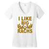 i like big racks Women's V-Neck T-Shirt