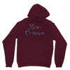 merry christmas colorful glitter Unisex Hoodie