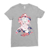 freddy krueger floral Ladies Fitted T-Shirt